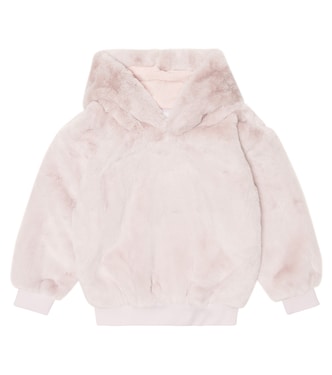 Maureen faux fur hoodie | Molo