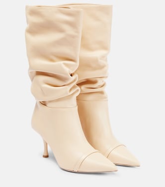 Botas de media caña de piel arrugada | Malone Souliers