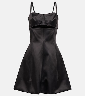 A-line cotton-blend minidress | Patou