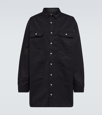 Camicia in popeline di misto cotone | DRKSHDW by Rick Owens