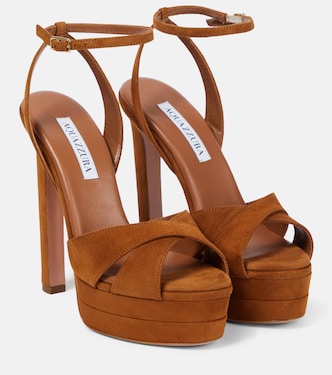 Suede platform sandals | Aquazzura