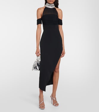 Robe midi à ornements | David Koma