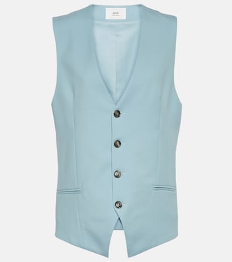 Gilet de costume en laine vierge | Ami Paris