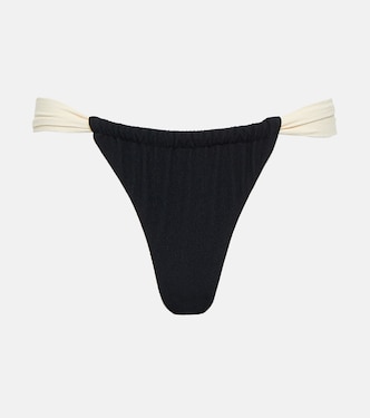 Slip bikini sgambato in suede sintetico | Same