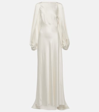 Robe longue de mariée Kami en soie | Roksanda