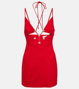 Miniabito in jersey con cut-out | Area
