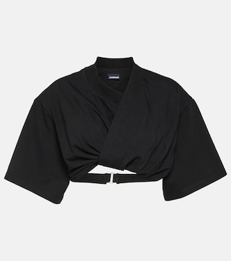 T-shirt cropped Le Bahia Court | Jacquemus