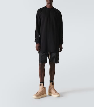 X Converse High-Top-Sneakers TURBOWPN aus Leder | Rick Owens