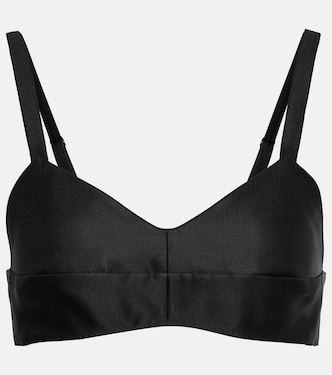 Knox silk bralette | Khaite