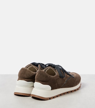 Runner suede sneakers | Brunello Cucinelli