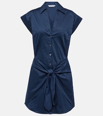 Robe chemise Aimee en coton mélangé | Veronica Beard