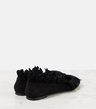 Ballerine Petal in suede | Alaïa