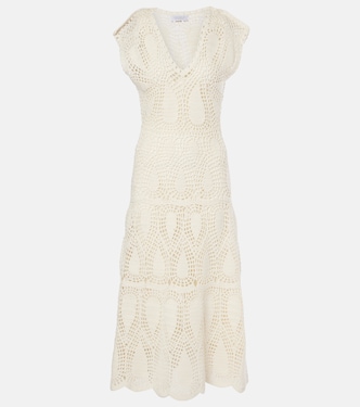 Vestido largo Waldman de lana y cachemir | Gabriela Hearst