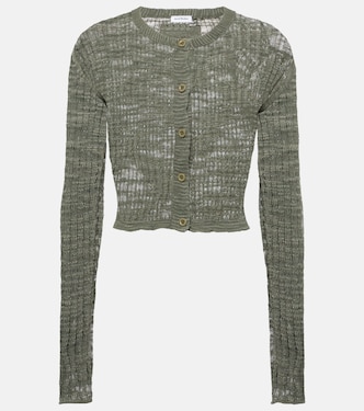 Cárdigan de mezcla de lino | Acne Studios
