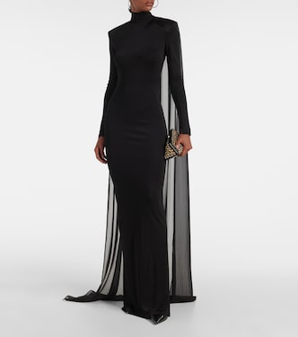 Robe Xanthe aus Jersey und Tüll | The New Arrivals Ilkyaz Ozel