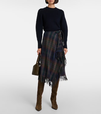 Gonna a portafoglio in misto lana | Polo Ralph Lauren