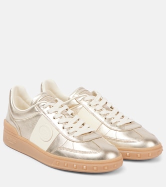 Upvillage metallic leather sneakers | Valentino Garavani