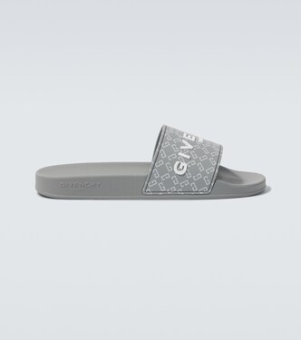 Logo Monogram slides | Givenchy