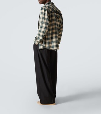 Camicia in flanella di cotone | Amiri