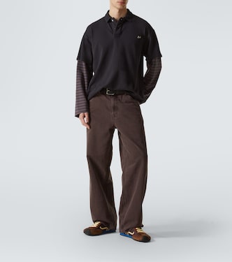 Polo in misto cotone a righe | ERL