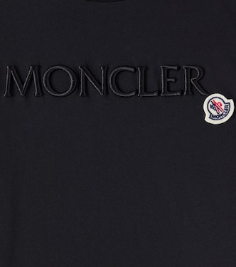 Camiseta en jersey de algodón con logo | Moncler Enfant