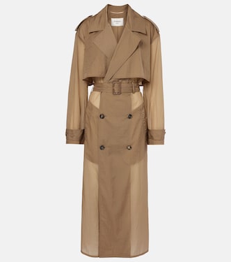Sheer trench coat | Saint Laurent