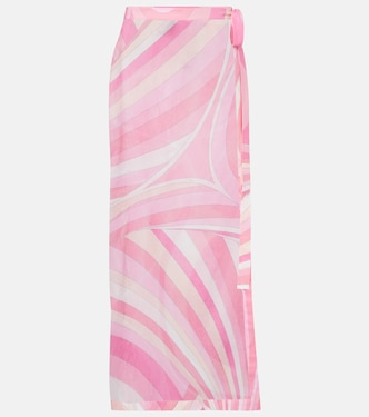 Iride cotton beach cover-up | Pucci