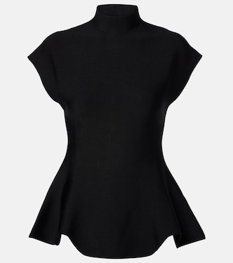 Andra peplum top | Khaite
