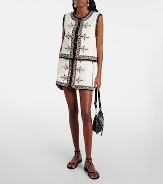 Minifalda Zeria de algodón bordada | Marant Etoile