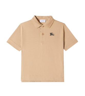 EKD棉质珠地布Polo衫 | Burberry Kids