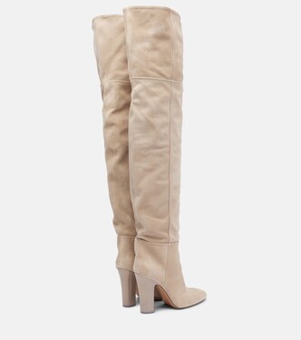 Overknee-Stiefel Lavinia 100 aus Veloursleder | Paris Texas