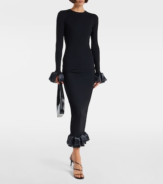 Nova ribbed-knit wool-blend sweater  | Fforme