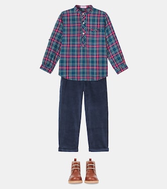 Gerade Hose Benito aus Baumwoll-Cord | La Coqueta