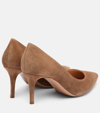 Gianvito 70 suede pumps | Gianvito Rossi