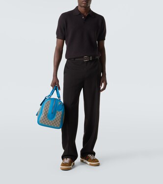 Zapatillas Gucci Ace de ante con Web | Gucci