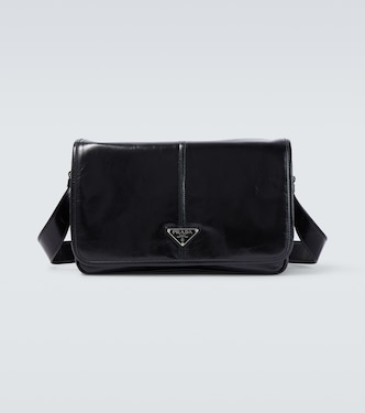 Leather shoulder bag | Prada