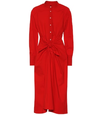 Cotton-blend midi dress | Proenza Schouler