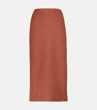 Davenport cashmere midi skirt | Loro Piana