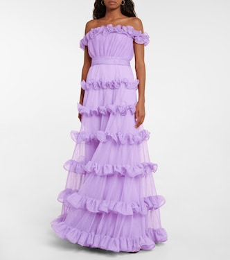 Vestido de fiesta de tul a capas | Giambattista Valli