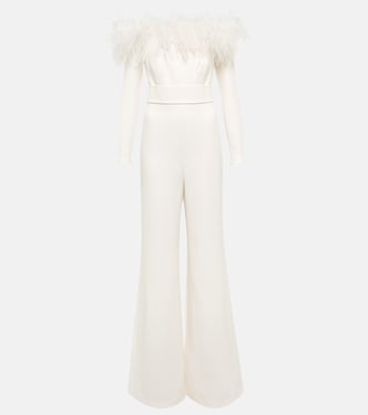 Mono adornado con plumas | Safiyaa