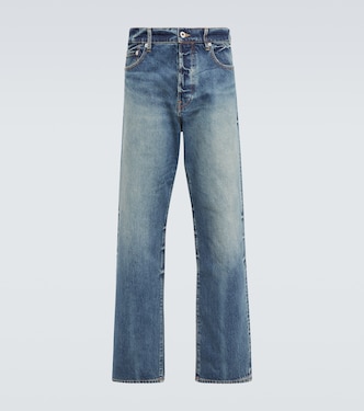 Jeans rectos Asagao de tiro alto | Kenzo
