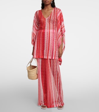 Caftán de punto en zigzag | Missoni Mare