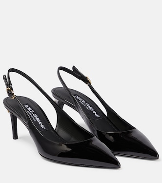 Cardinale patent leather slingback pumps | Dolce&Gabbana