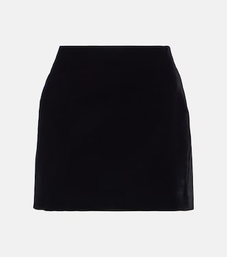 Minifalda de terciopelo | Wardrobe.NYC