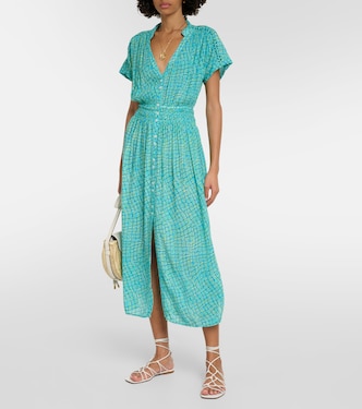 Bedrucktes Midikleid Becky | Poupette St Barth