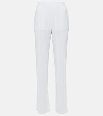 Pantaloni regular in maglia | Stella McCartney