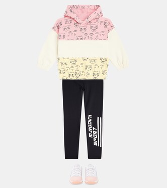 Sudadera con capucha Cathlethes de algodón | Mini Rodini