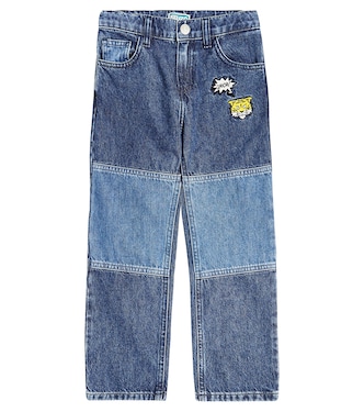 Embroidered jeans | Kenzo Kids