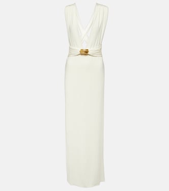 Abito lungo in jersey con cut-out | Tom Ford