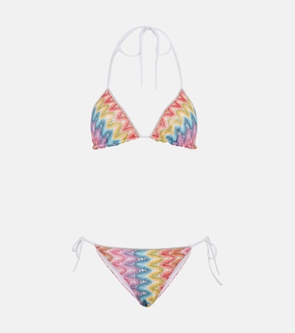 Bikini de pointelle en zigzag | Missoni